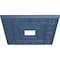 Ekena Millwork Eris Ceiling Medallion (Fits Canopies up to 9 7/8"), 18"W x 18"H x 3 1/2"ID x 1 1/8"P, Americana CM18ERAMF - alternate 3